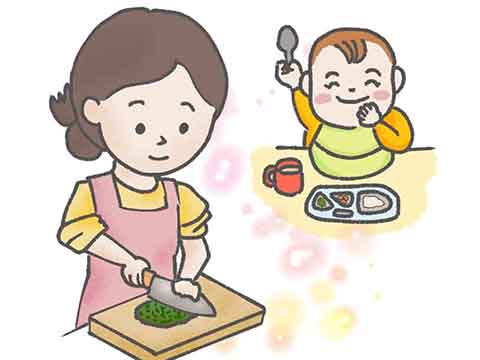 食育コラム-離乳食に取り入れる時期と固さの目安