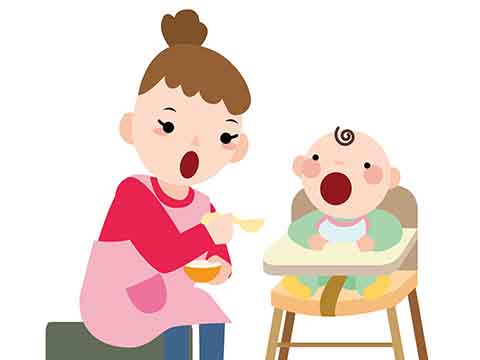 食育コラム-離乳食に取り入れる時期と固さの目安