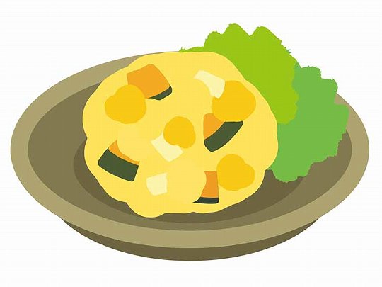 かぼちゃサラダ