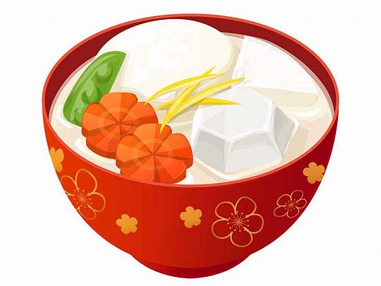 お雑煮(関西風)