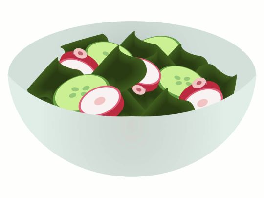 きゅうりの酢の物