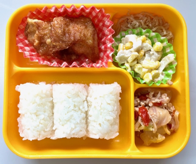 鶏の唐揚げレモン風味(お弁当給食)