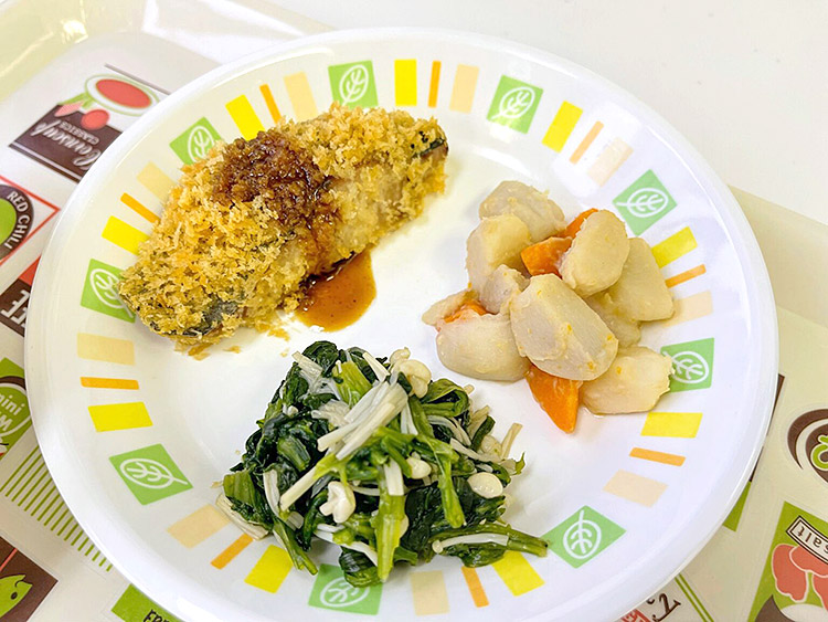 大人気! 旬の「アジフライ」(保育園給食)委託給食・自園給食