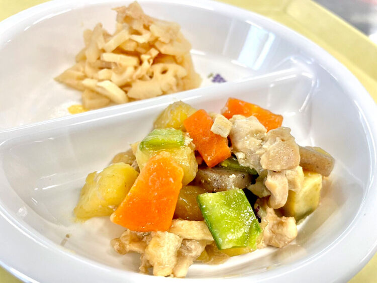 青森県の郷土料理「ねりこみ風・けの汁」給食（神奈川県 こども園）委託給食・自園給食