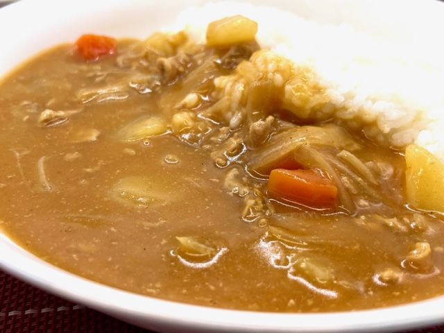 ルー不使用☆手づくりポークカレー(神奈川県)委託給食・自園給食