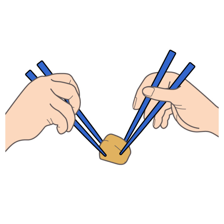 拾い箸（ひろいばし）