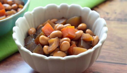 「五目豆（ごもくまめ）」お母さんの味・昭和の和食（食育レシピ）