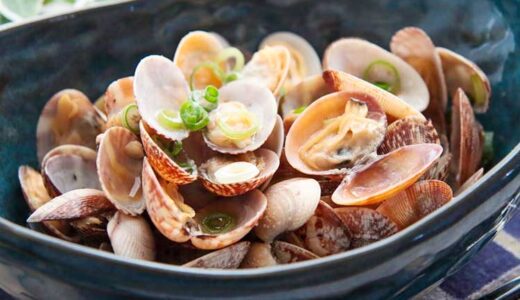 「あさりの酒蒸しバター醤油」お母さんの味・昭和の和食（食育レシピ）