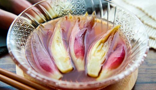 「みょうがの甘酢漬け」お母さんの味・昭和の和食（食育レシピ）