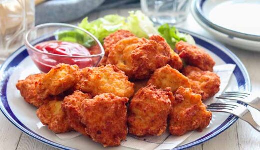 「お家で簡単！ チキンナゲット」幼稚園・保育園の人気の給食レシピ（富喜屋オリジナル食育レシピ）