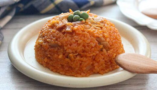 「ケチャップライス」幼稚園・保育園の給食レシピ（富喜屋オリジナル食育レシピ）