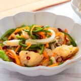 「タラの南蛮漬け」幼稚園・保育園の人気の給食レシピ（富喜屋オリジナル食育レシピ）