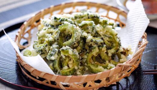 「ゴーヤの天ぷら」幼稚園・保育園の人気の給食レシピ（富喜屋オリジナル食育レシピ）