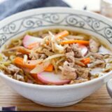 「しょうゆラーメン（醤油ラーメン）」幼稚園・保育園の人気の給食レシピ（富喜屋オリジナル食育レシピ）