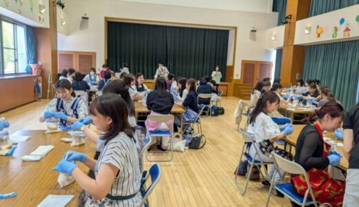 幼稚園で「みそづくり教室」を開催しました【食育プログラム】