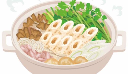 【郷土料理・秋田県】「たんぽ餅」から作る「きりたんぽ鍋」（食育レシピ）