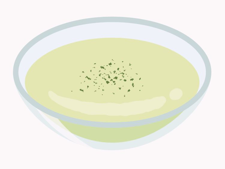 枝豆の冷製スープ|「えだまめ(枝豆)」の こどもに話したい!栄養と調理・保存のコツ【食育コラム】