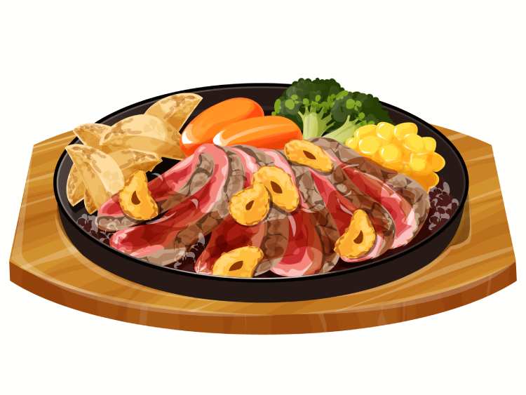 ガーリックステーキ|「にんにく(大蒜)」の こどもに話したい!栄養と調理・保存のコツ【食育コラム】