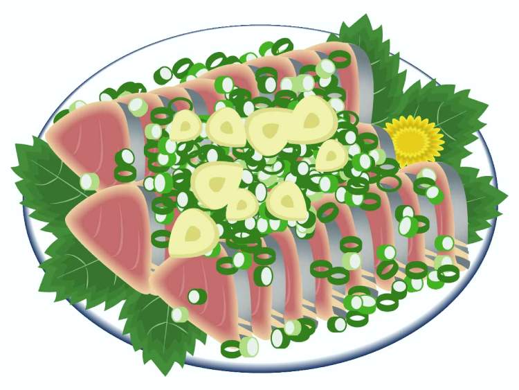 かつおのたたき|「にんにく(大蒜)」の こどもに話したい!栄養と調理・保存のコツ【食育コラム】