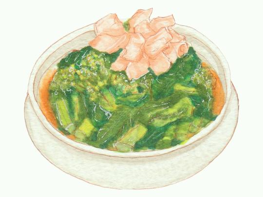 菜の花のおひたし