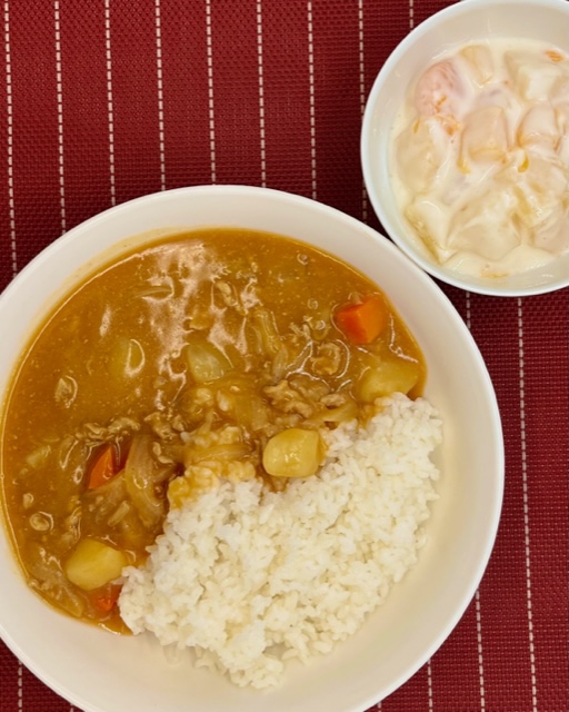 ルー不使用☆手づくりポークカレー（神奈川県）委託給食・自園給食