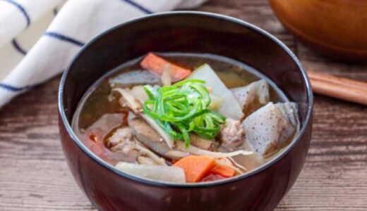 「豚汁」幼稚園・保育園の人気の給食レシピ（富喜屋オリジナル食育レシピ）