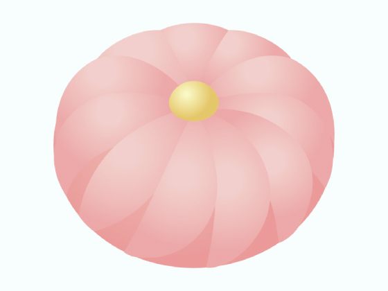 被綿(きせわた)の和菓子