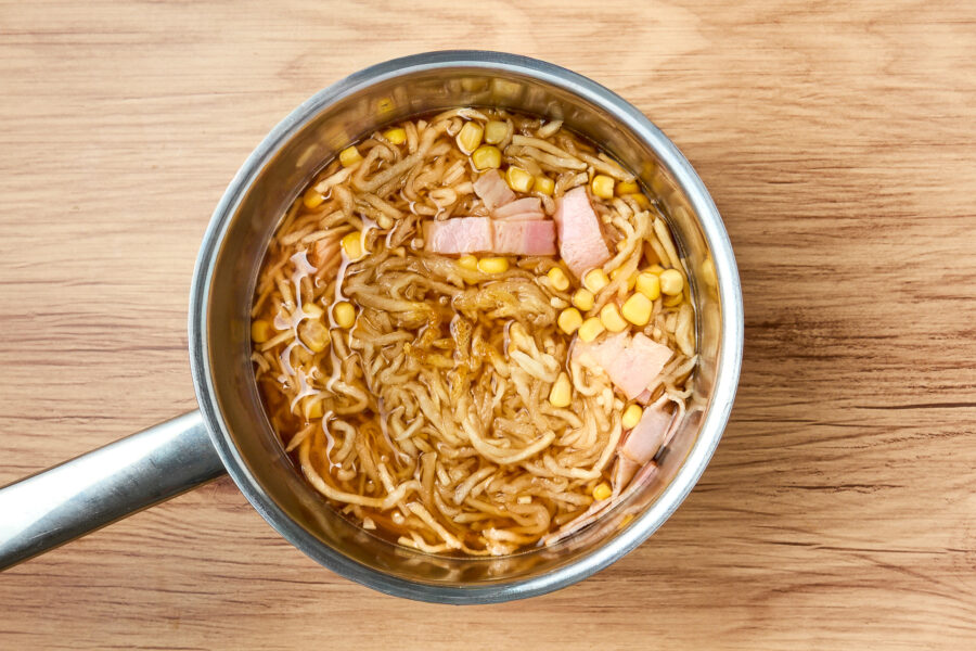 ときどき混ぜながら10～15分煮る